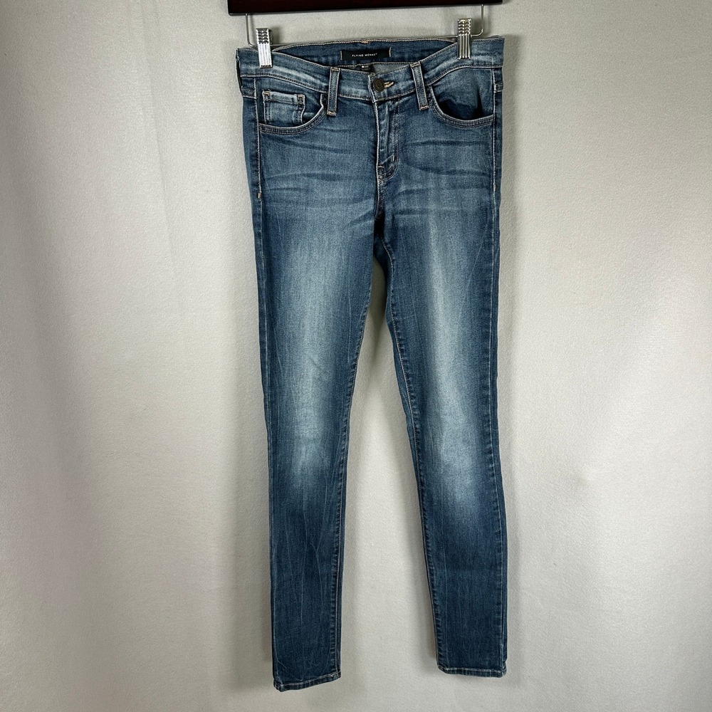 Flying Monkey Women's Skinny Jeans Size 27 Blue Medium Wash Denim